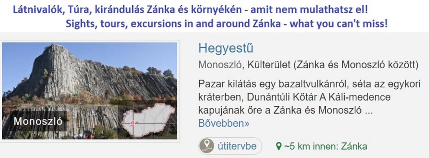 A Festo Vendeghaza / The Painter'S Guest House Zánka 外观 照片
